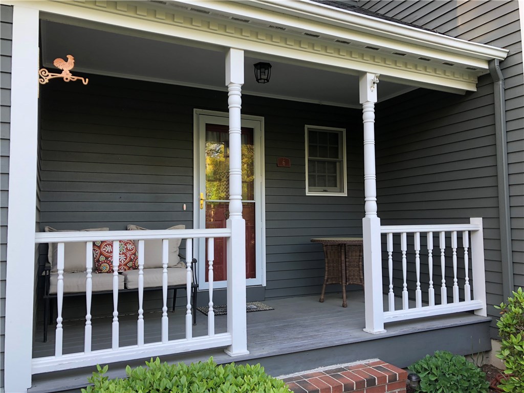 6 Princess Pine Road Lincoln, RI 02865 - Photo 3 of 40 A welcoming front porch is a perfect place to enjoy a cool drink or a morning coffee.