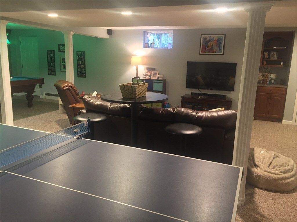 6 Princess Pine Road Lincoln, RI 02865 - Photo 32 of 40 Widely spaced support columns maximize the utility of the lower level.