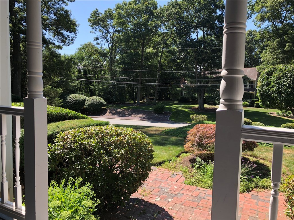 6 Princess Pine Road Lincoln, RI 02865 - Photo 4 of 40 The view from the front porch shows the respectable distance from your neighbors.