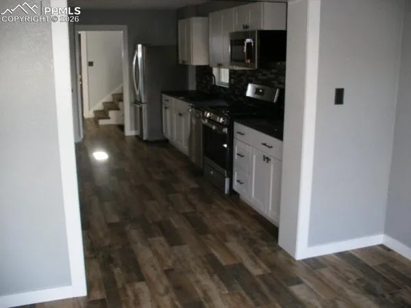 a close view of kitchen sink