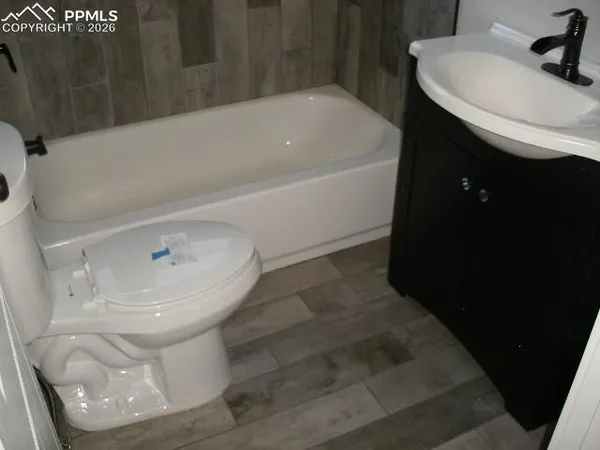 a close view of a sink