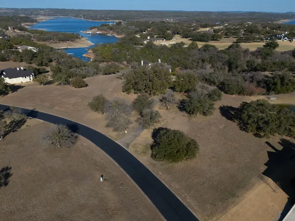 an aerial view of house with outdoor space