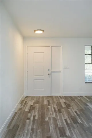 wooden floor in an empty room