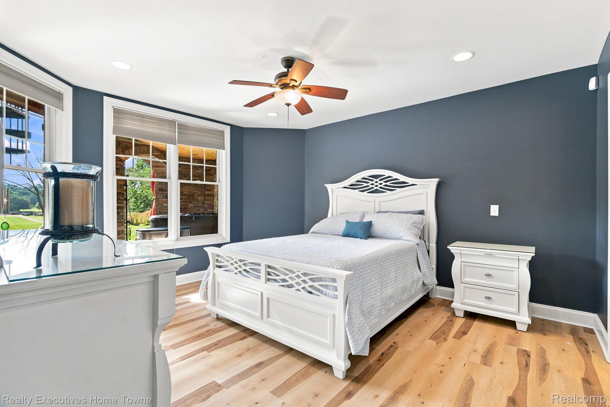 2829 Riverside Drive Port Huron, MI 48060 - Photo 51 of 99 Hardwood flooring complemented by dark wall tones