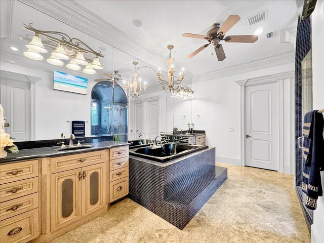 an aerial view of residential houses with outdoor space and street view