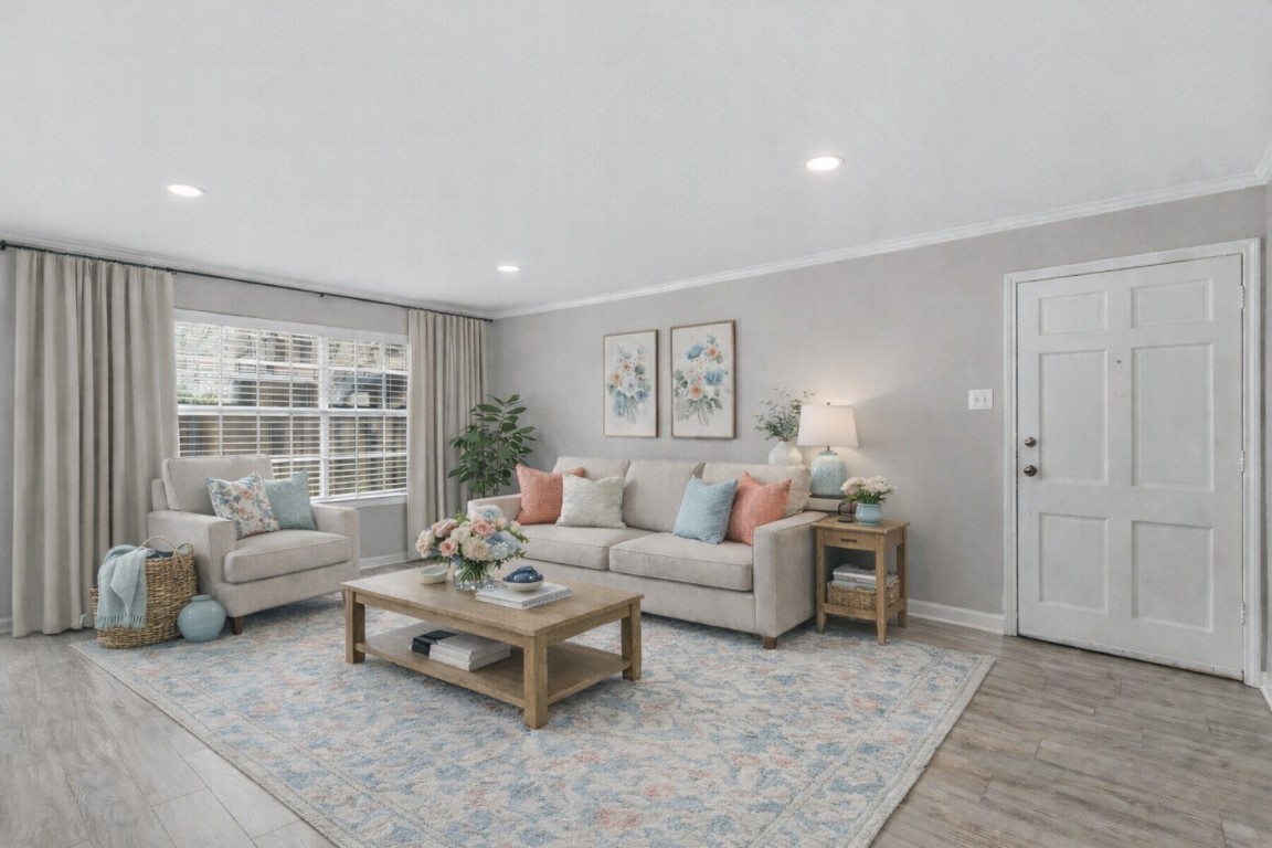 Virtually Staged - living room