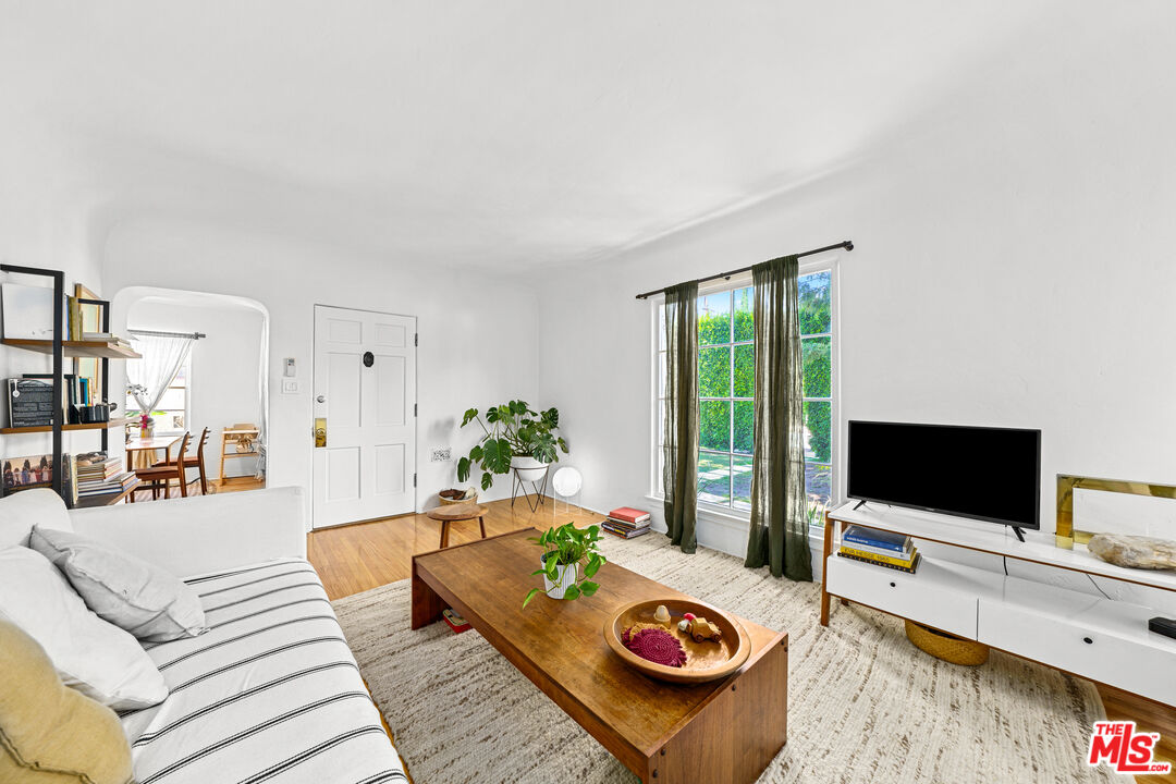 2802 Angus Street Los Angeles, CA 90039 - Photo 18 of 36 a living room with furniture and a flat screen tv