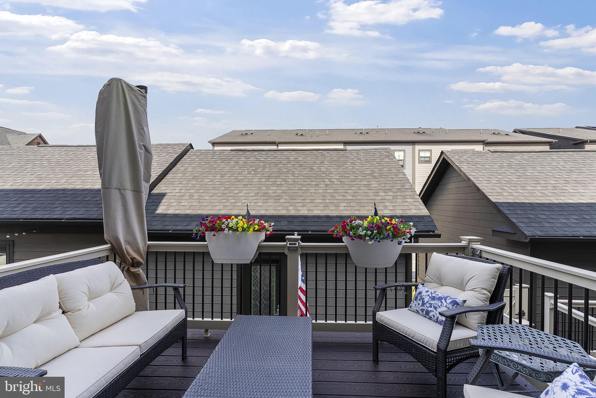 402 Redbridge Street Middle River, MD 21220 - Photo 20 of 49 a view of a balcony with furniture