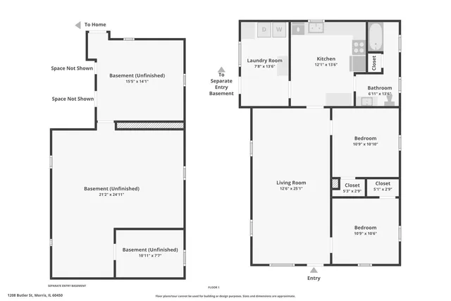 $219,900 | 1208 Butler Street, Morris, IL 60450