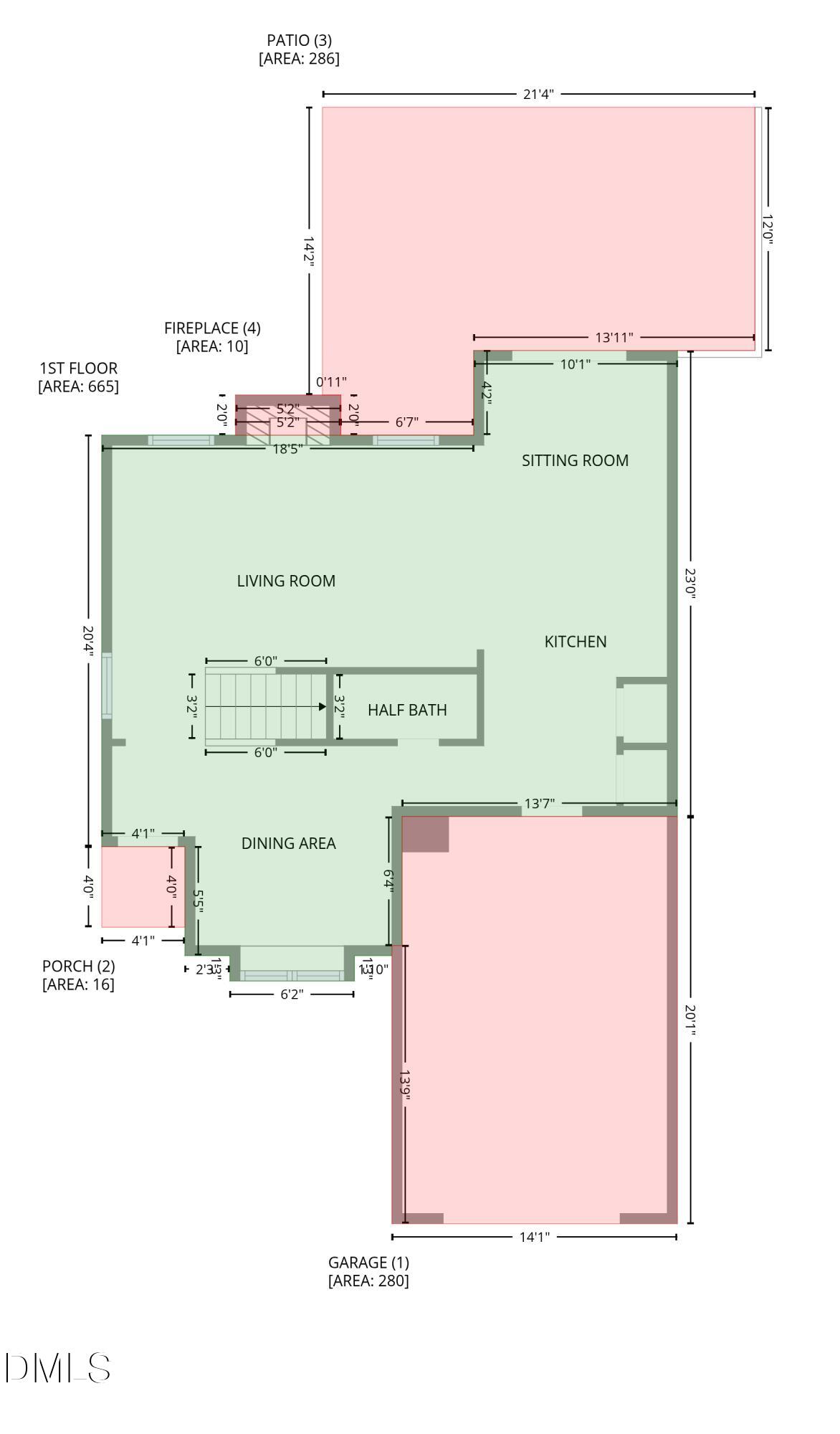 1003 Red Hat Lane Durham, NC 27713 - Photo 46 of 60 4-1st_floor_1003_red_hat_lane_durham