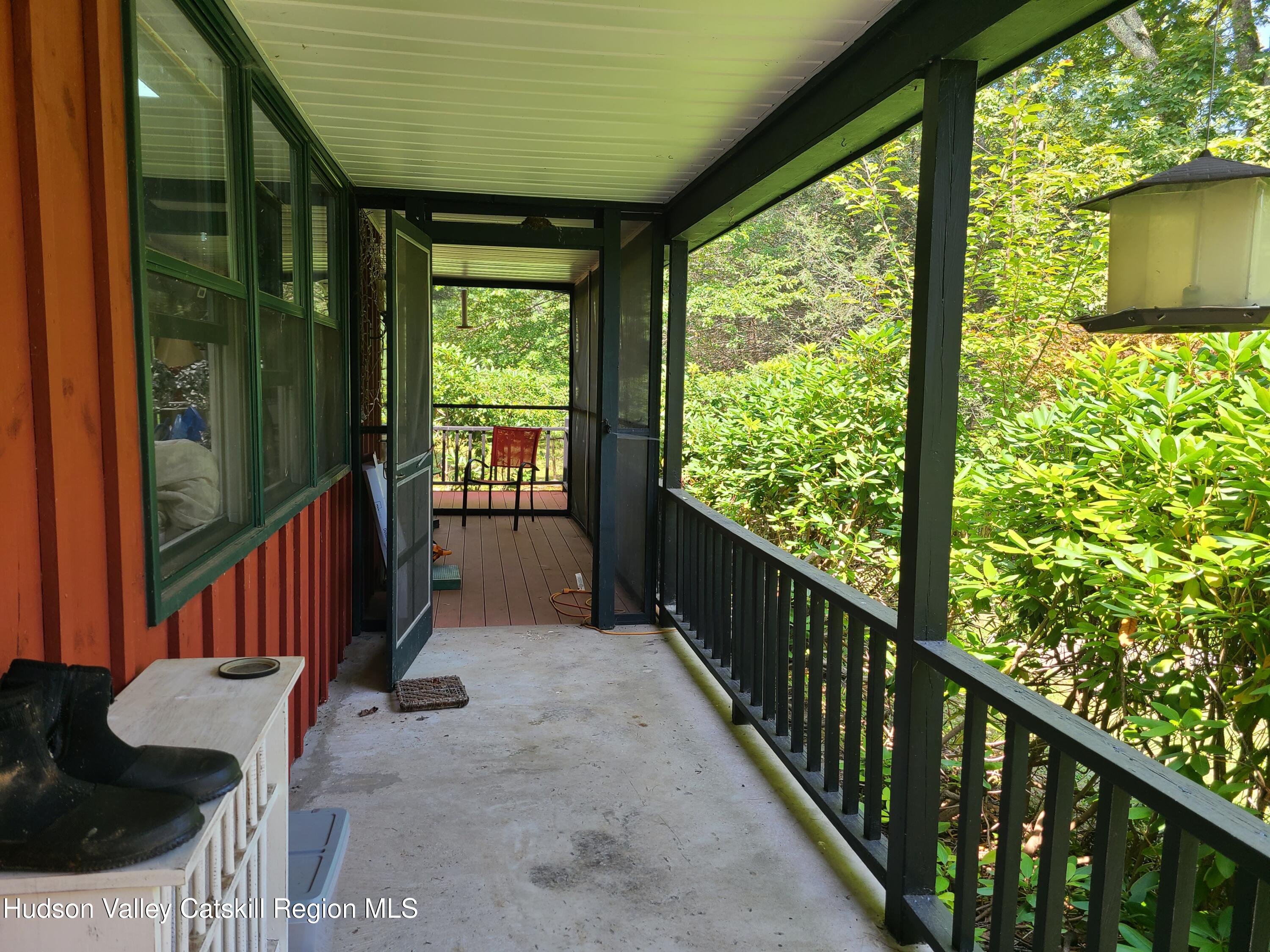 44 Sheldon Hill Road Olivebridge, NY 12461 - Photo 2 of 24 a view of a porch