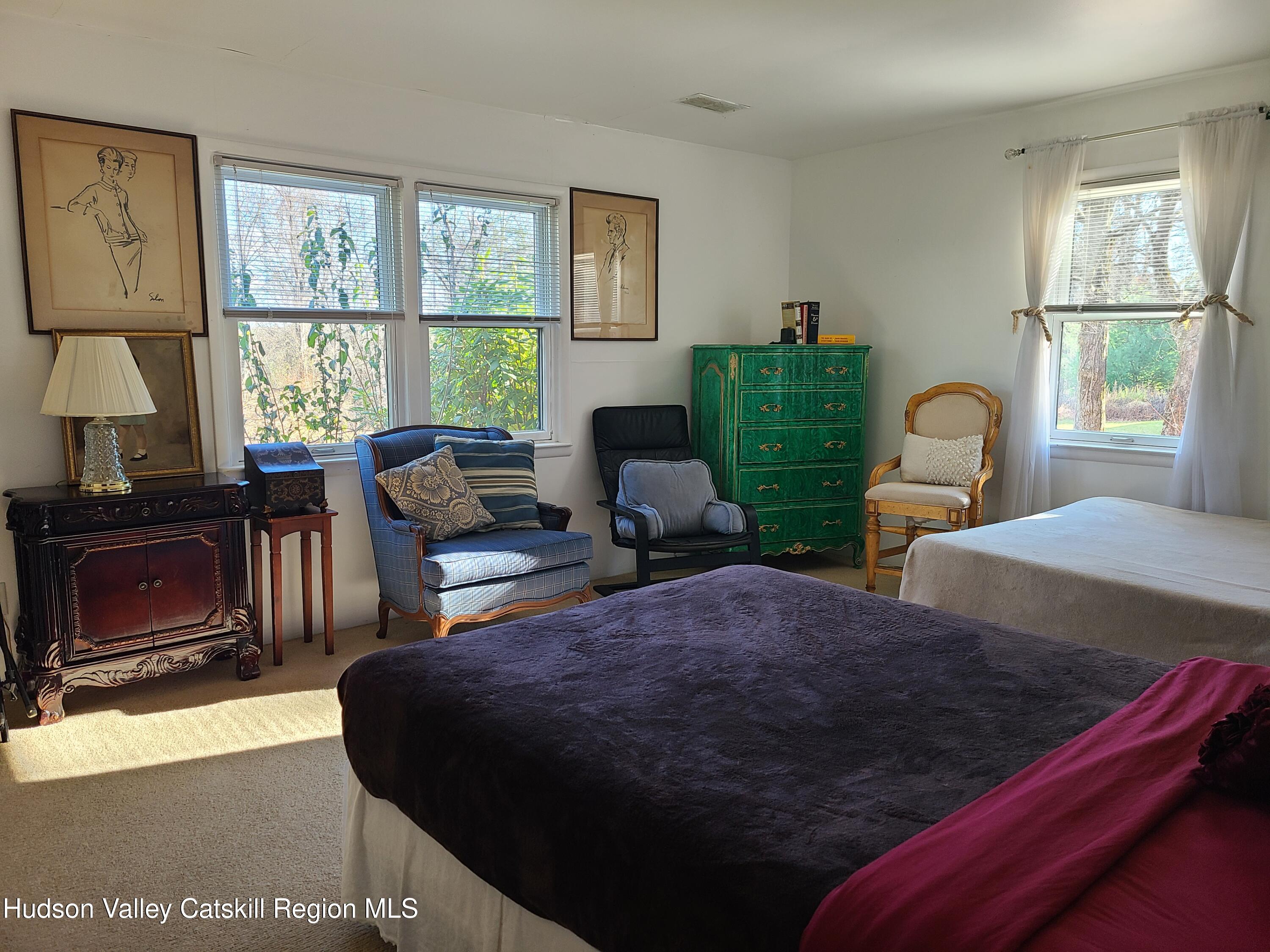 44 Sheldon Hill Road Olivebridge, NY 12461 - Photo 22 of 24 a bedroom with two beds and a window
