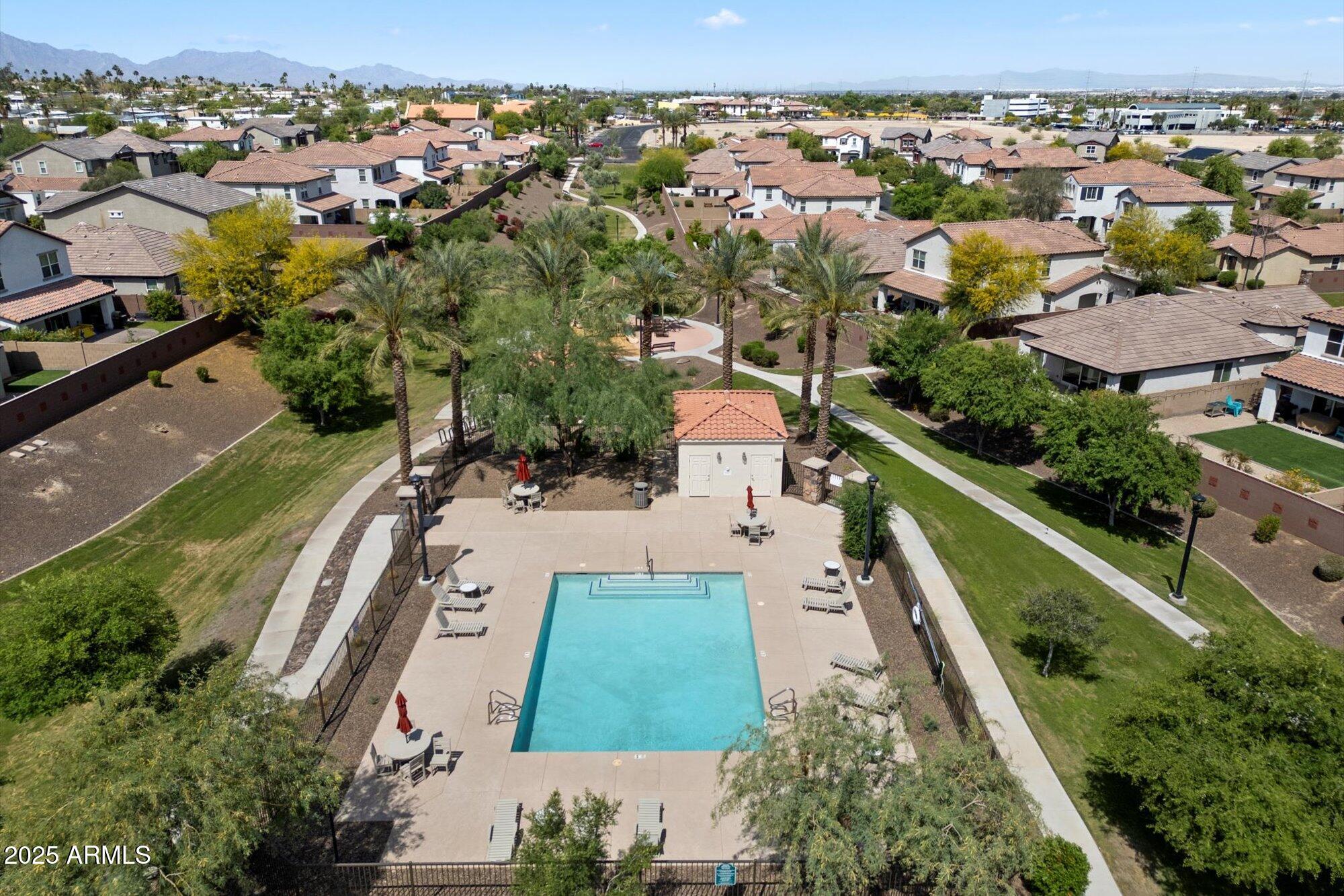 737 East Harwell Road Phoenix, AZ 85042 - Photo 27 of 28 an aerial view of residential houses with outdoor space