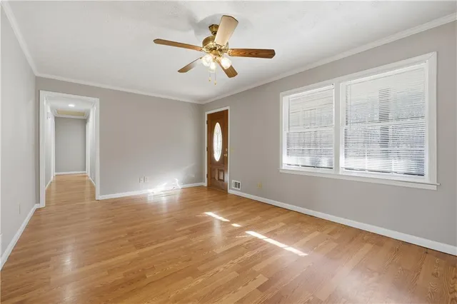 a view of livingroom with window
