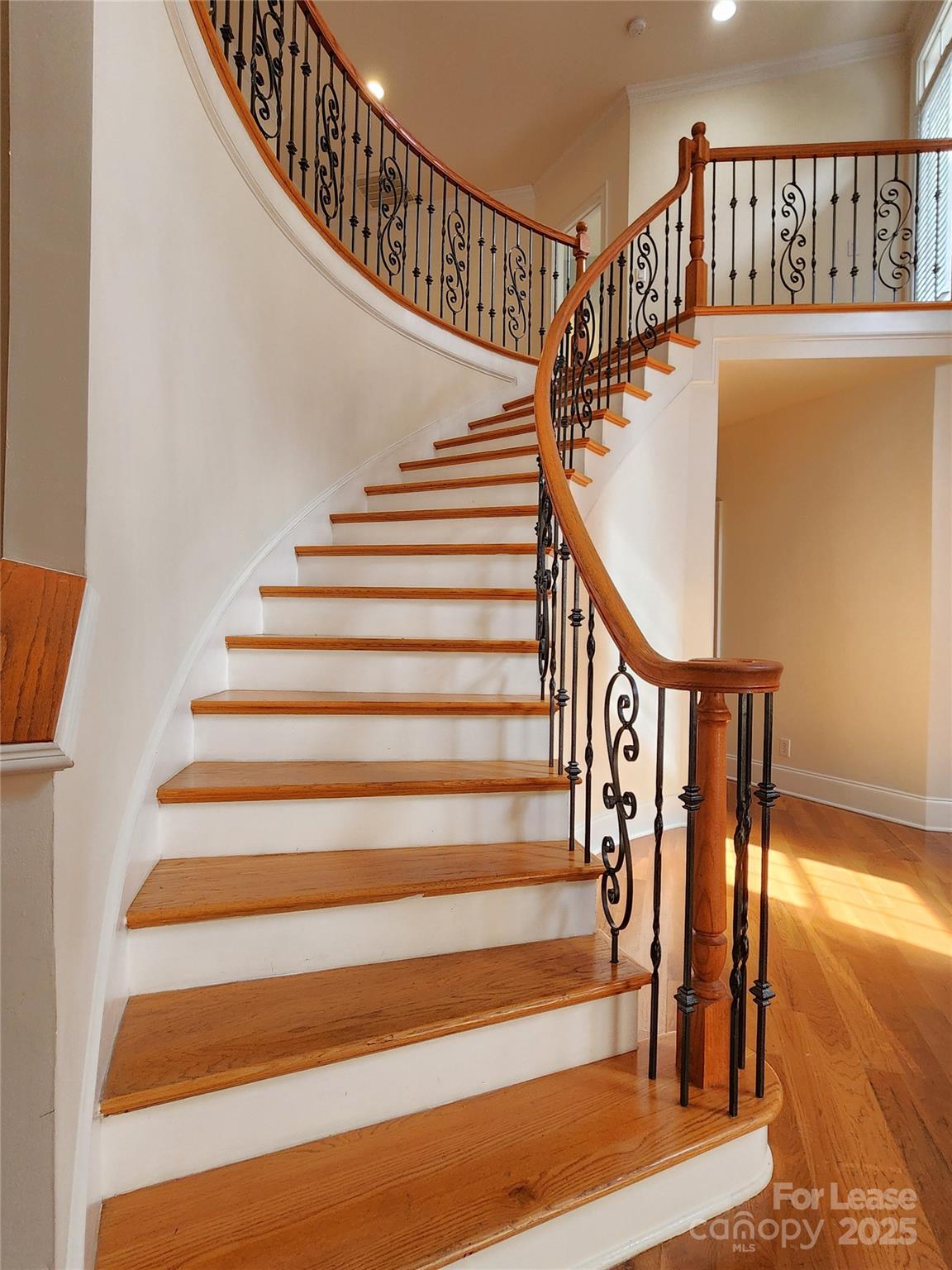 5524 Strabane Drive Matthews, NC 28104 - Photo 24 of 41 a view of entryway with wooden floor