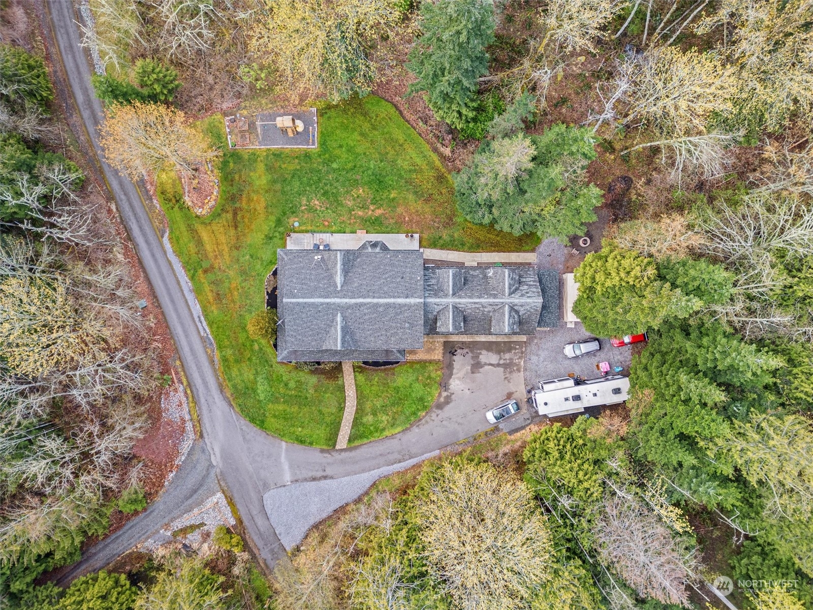 2068 Academy Road Bellingham, WA 98226 - Photo 40 of 40 an aerial view of a house