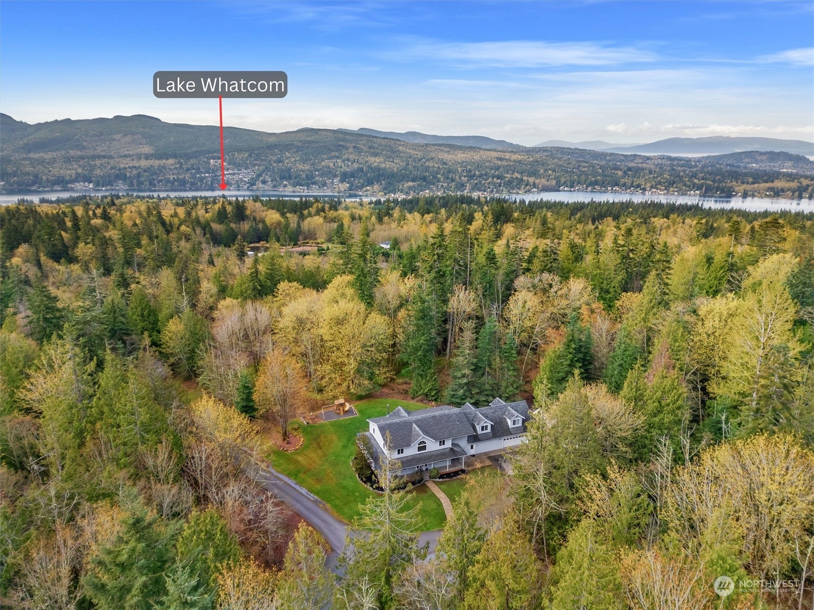 2068 Academy Road Bellingham, WA 98226 - Photo 8 of 40 a view of lake and mountain