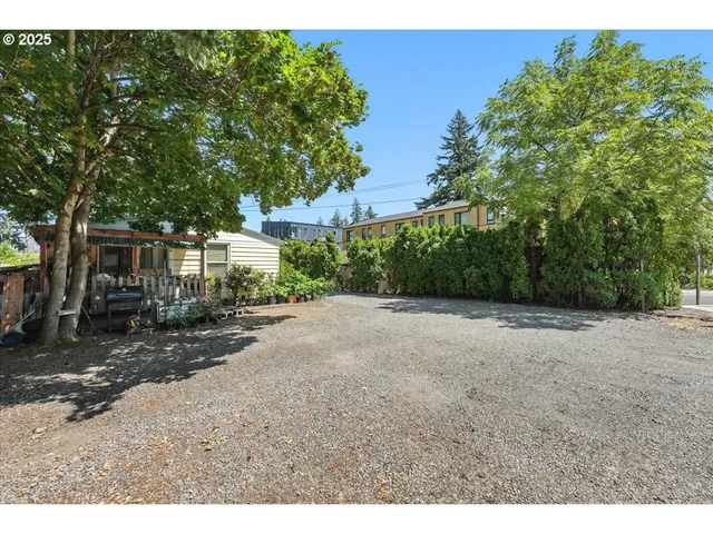 a view of a out door space area