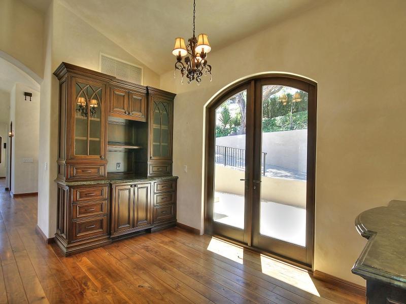 219 Conejo Road Santa Barbara, CA 93103 - Photo 9 of 24 a view of a room with stainless steel appliances wooden floor and windows