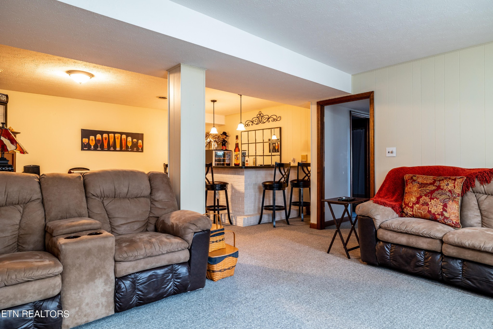 625 Riverbend Road Clinton, TN 37716 - Photo 33 of 45 a living room with furniture and a large window