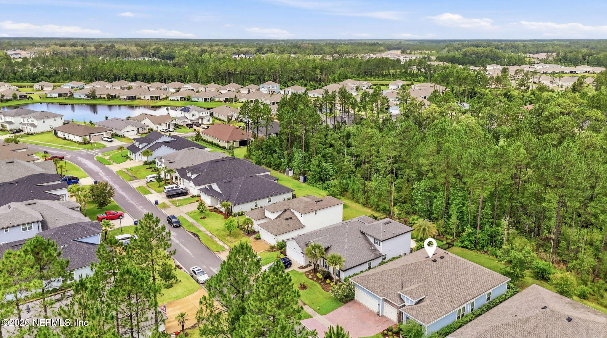 75225 White Rabbit Avenue Yulee, FL 32097 - Photo 55 of 63 59-web-or-mls-Aerial Pin Point