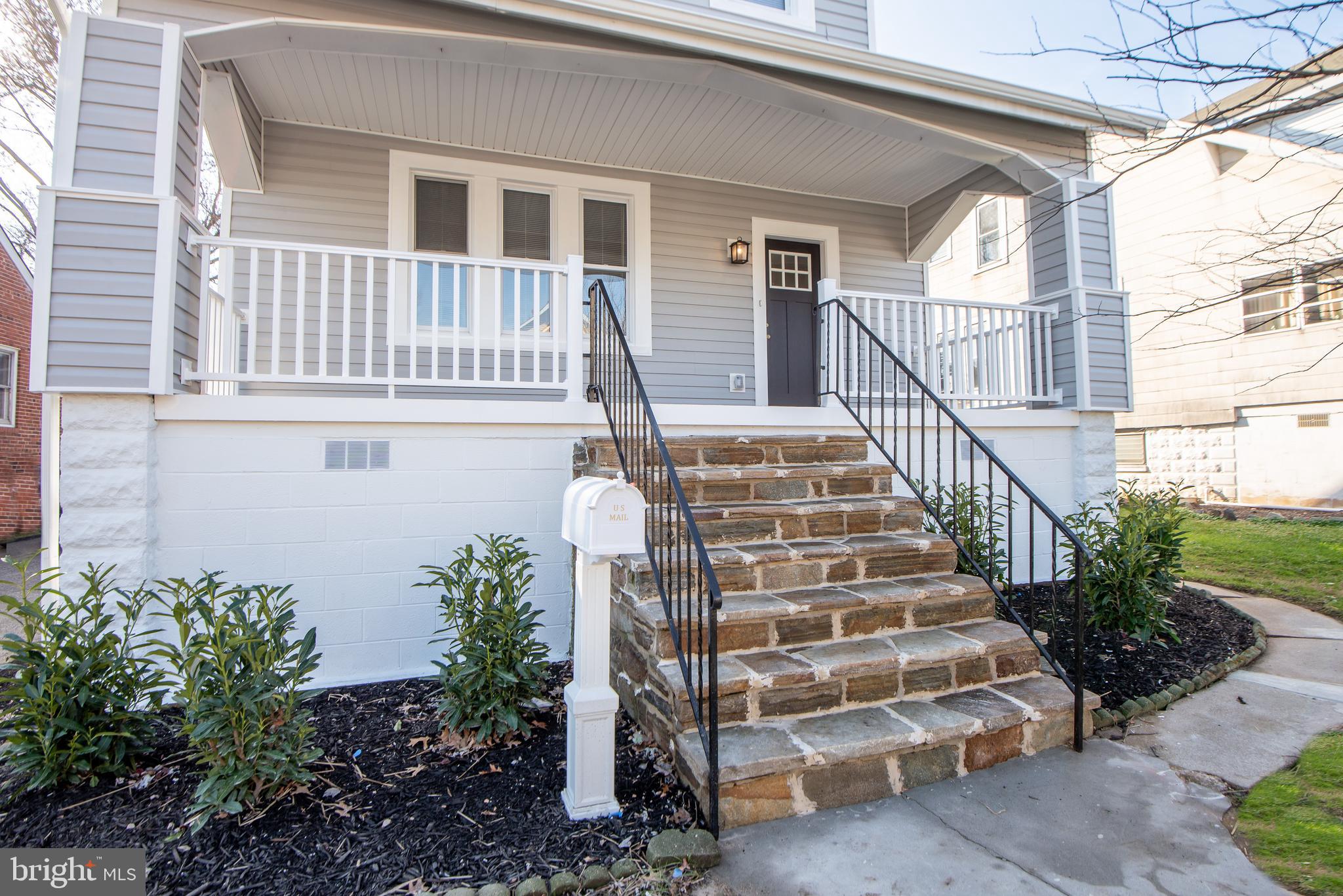 3323 Rueckert Avenue Baltimore, MD 21214 - Photo 2 of 27 Desirable covered front porch with stone stairs
