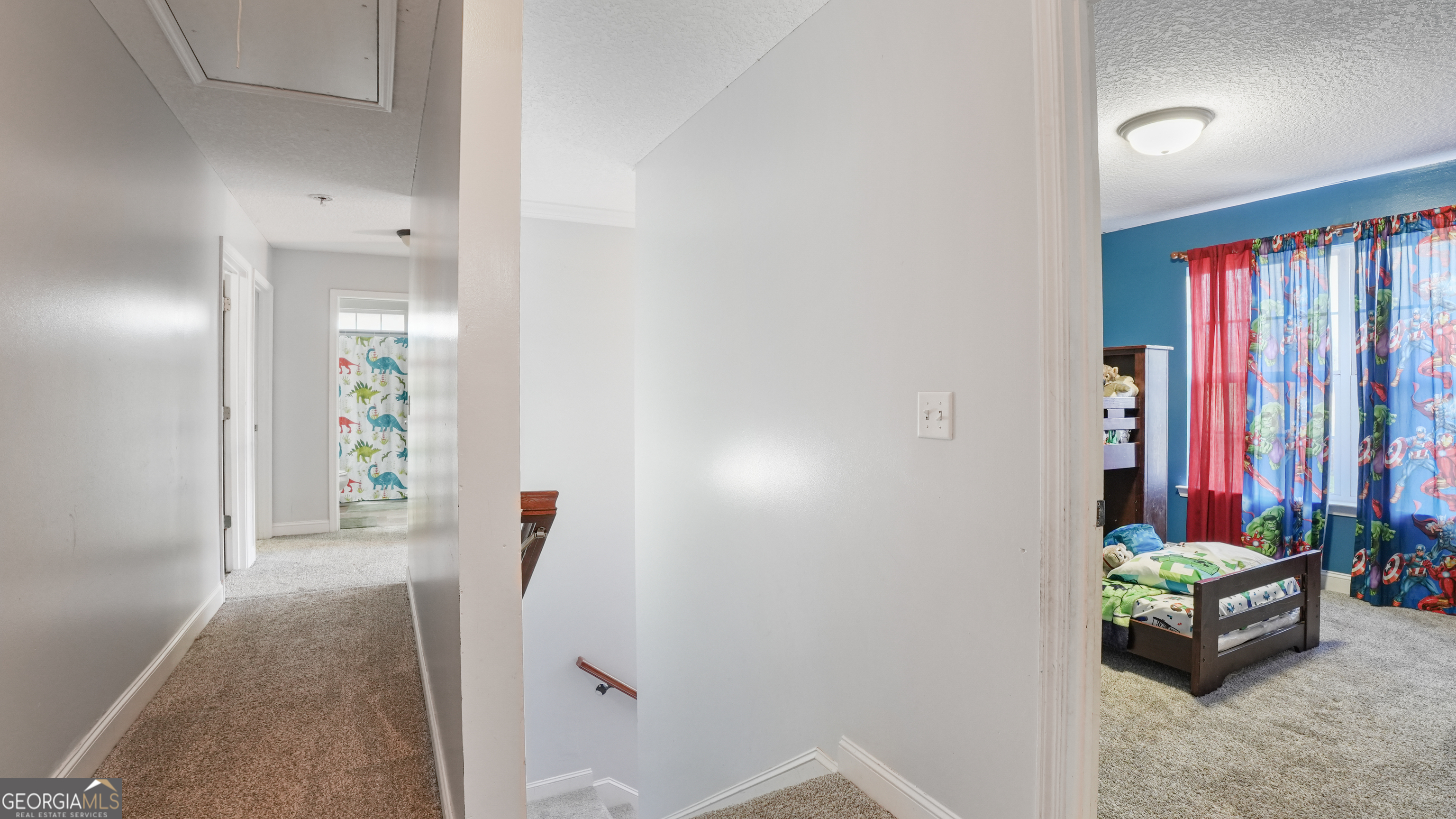 258 Nashview Trail Allenhurst, GA 31301 - Photo 30 of 40 a view of hallway with livingroom and furniture