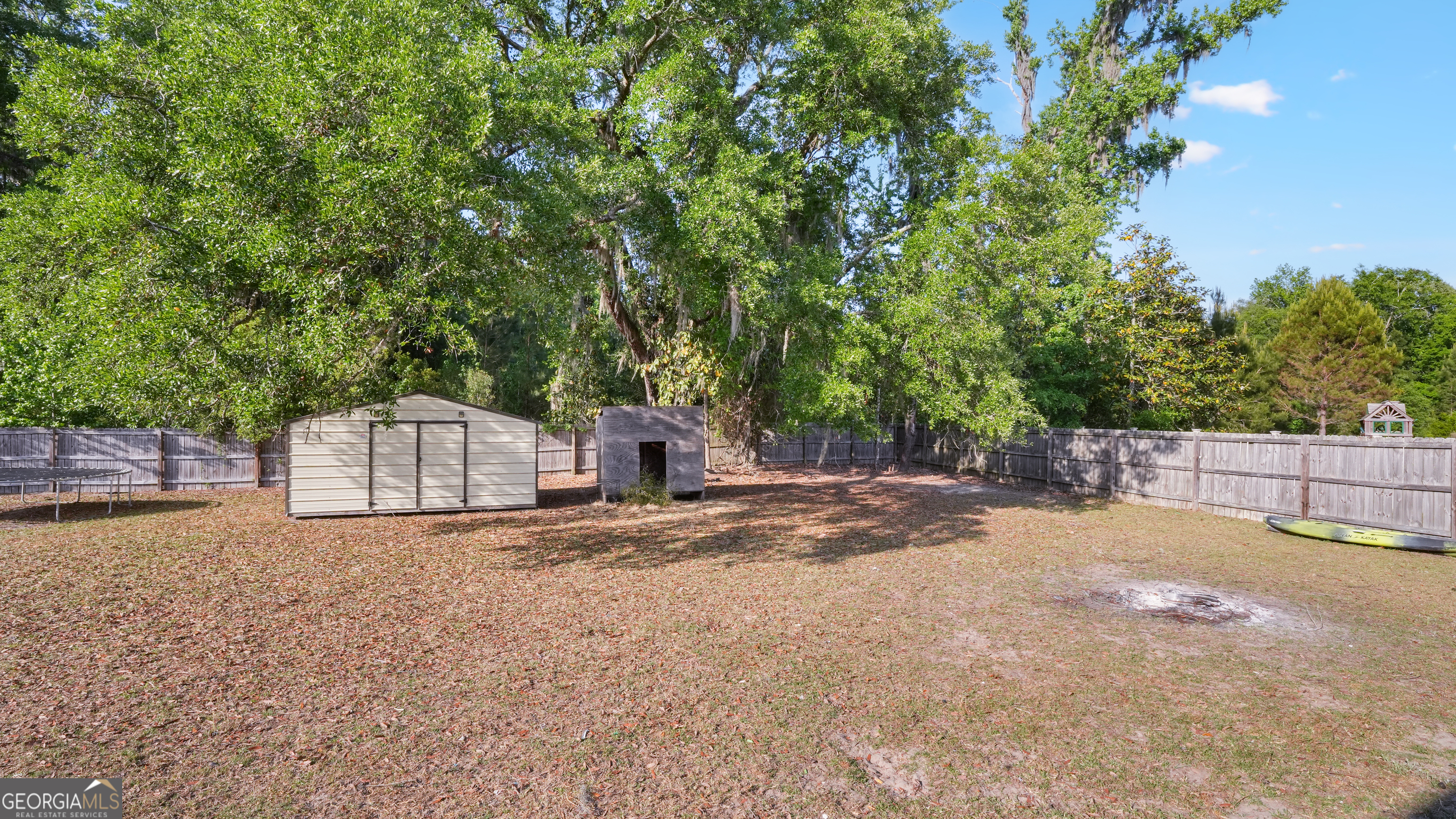 258 Nashview Trail Allenhurst, GA 31301 - Photo 39 of 40 a view of a backyard with large trees