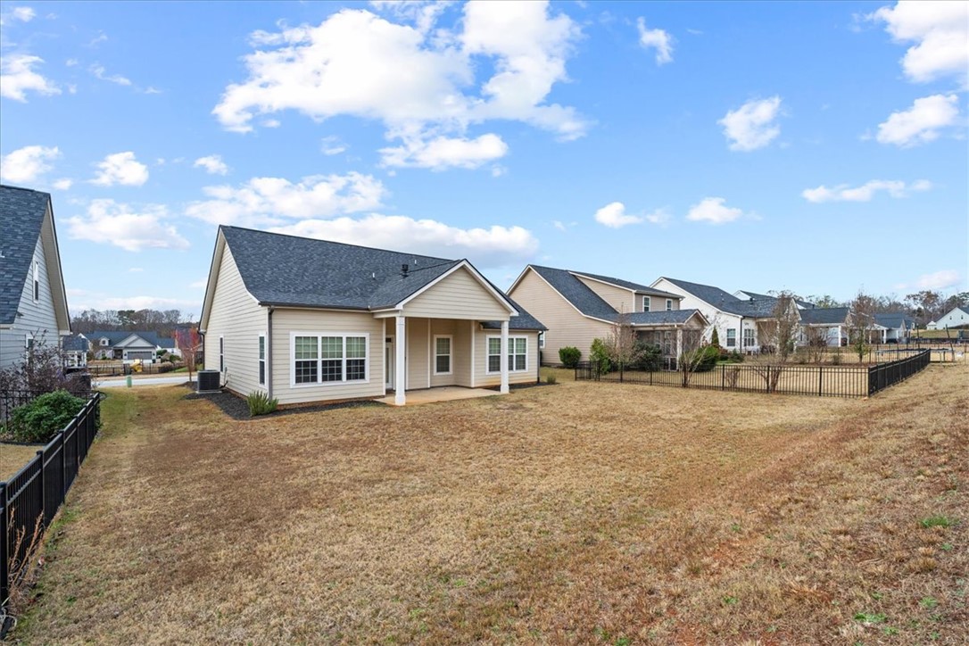 102 Ripplestone Way Anderson, SC 29621 - Photo 36 of 39 A fenced backyard offers ample space for outdoor enjoyment and recreation.