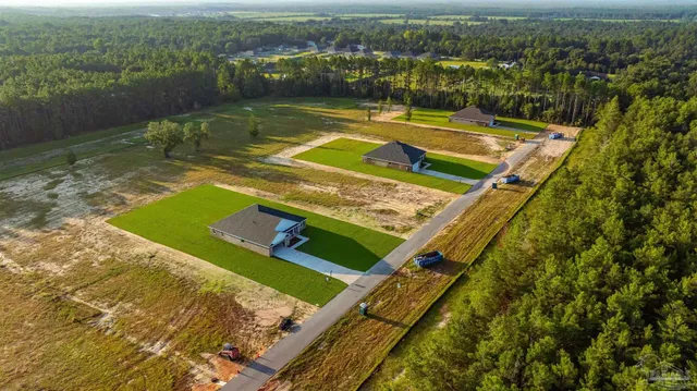 a view of a pool with a lake view