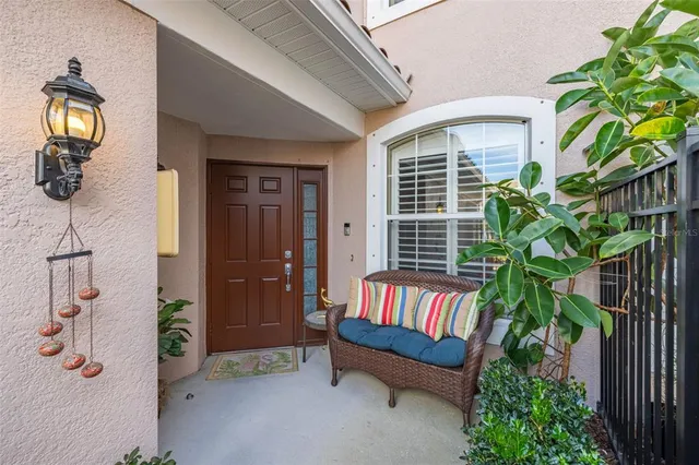a view of stairs in front of house