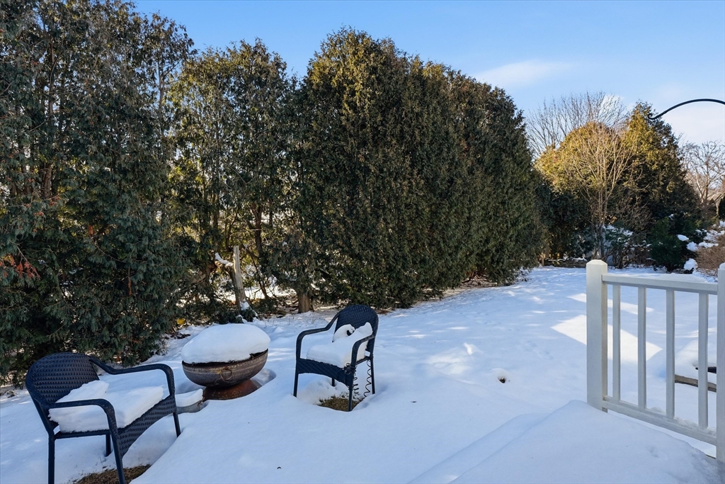 11 West Bradstreet Road North Andover, MA 01845 - Photo 31 of 42 a view of backyard with furniture