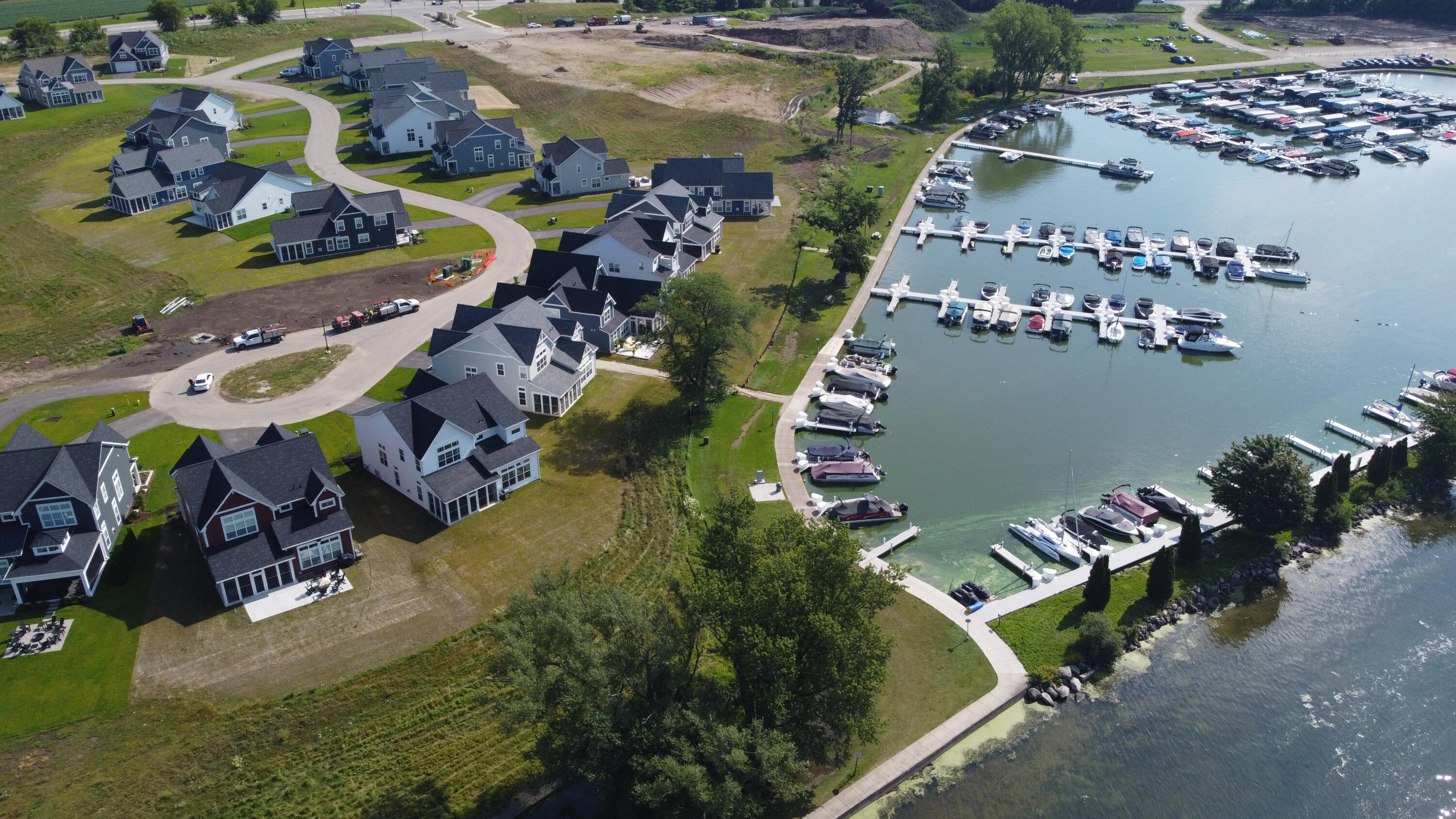 2708 Harbor Court Delavan, WI 53115 - Photo 31 of 33 Unobstructed Views of Lagoon and Delavan Lake