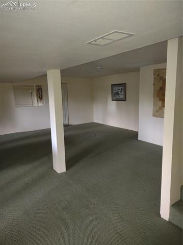 423 Ridge Road Divide, CO 80814 - Photo 43 of 48 Finished basement with carpet floors