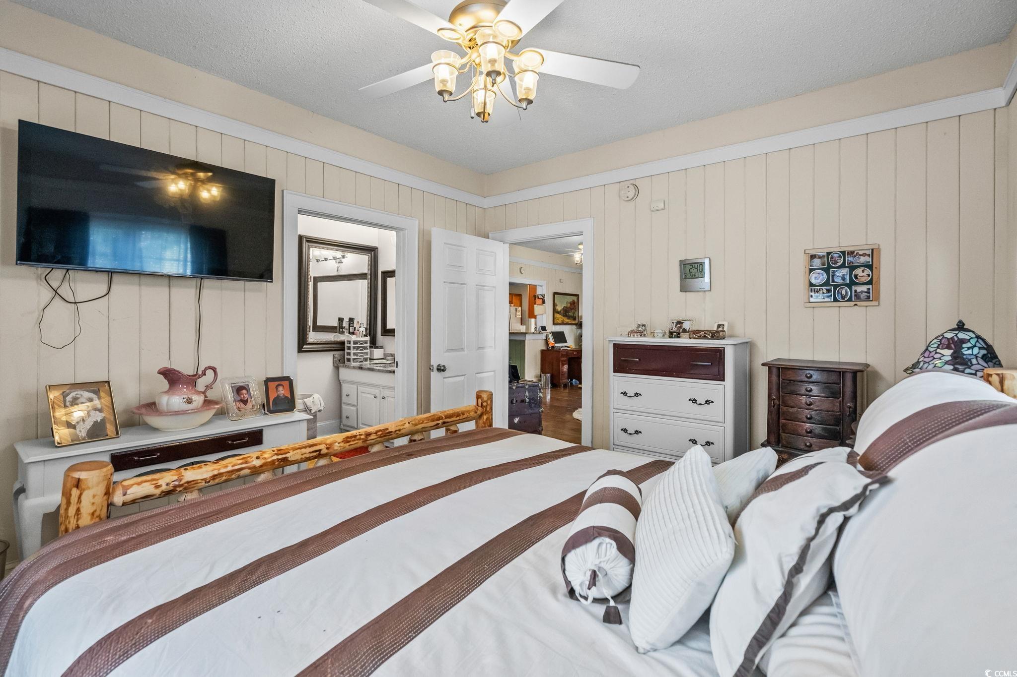 159 Brookgate Drive Myrtle Beach, SC 29579 - Photo 16 of 40 Bedroom featuring ceiling fan