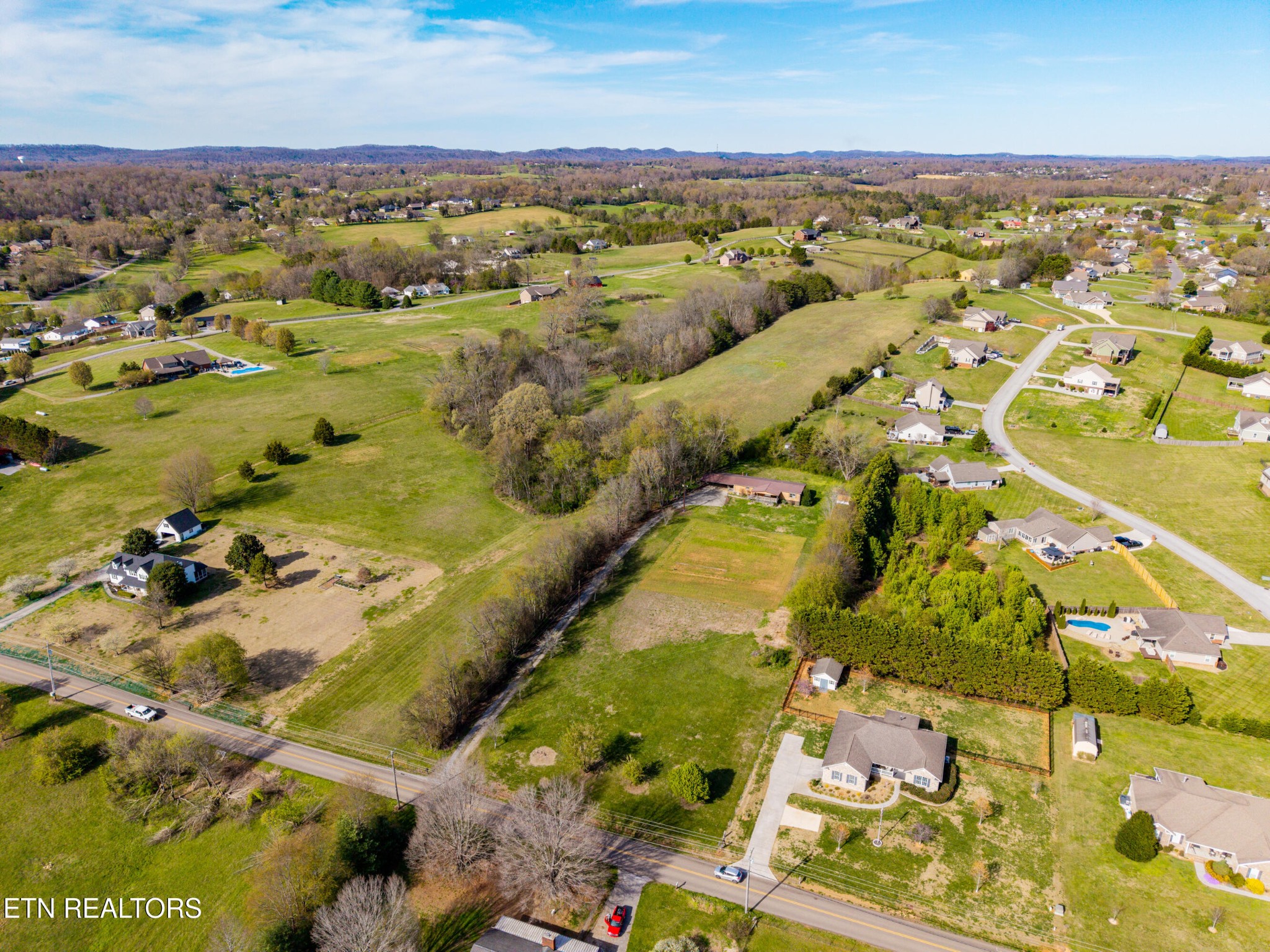 337 River Ford Road Maryville, TN 37804 - Photo 19 of 33 an aerial view of residential houses with outdoor space