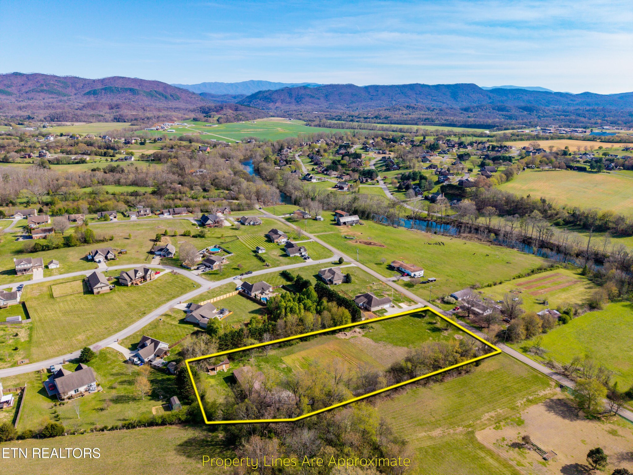 337 River Ford Road Maryville, TN 37804 - Photo 30 of 33 an aerial view of residential houses and outdoor space