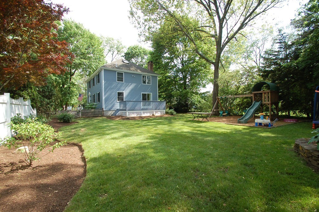 10 Pilgrim Road Wellesley, MA 02481 - Photo 25 of 25 a house view with a sitting space and garden