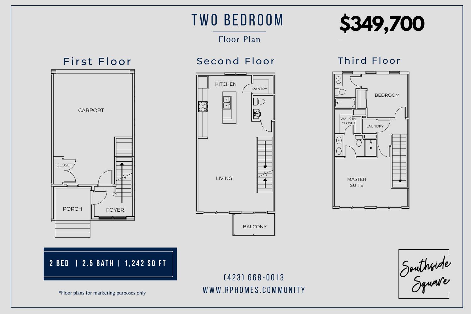 32 Southside Square Chattanooga, TN 37408 - Photo 16 of 30 2 Bedroom