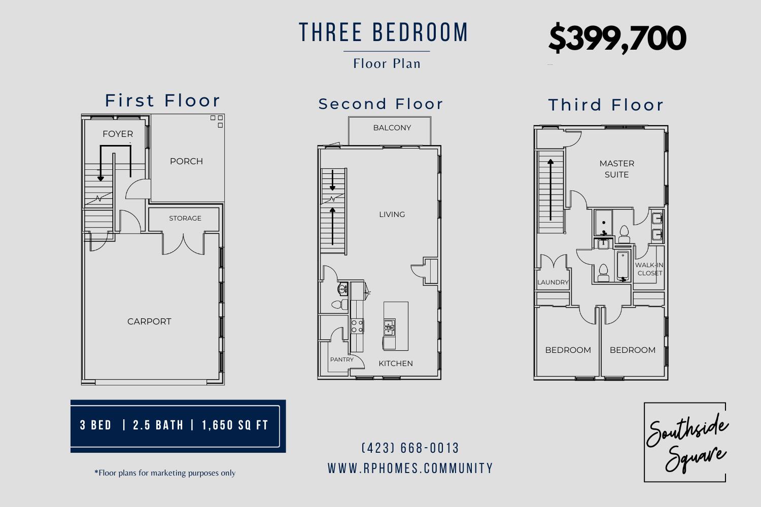 32 Southside Square Chattanooga, TN 37408 - Photo 18 of 30 3 Bedroom