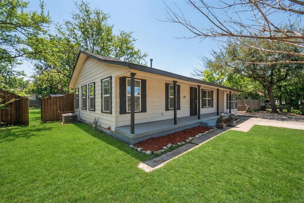 3417 Haltom Road Haltom City, TX 76117 - Photo 2 of 31 a view of a house with backyard and sitting area