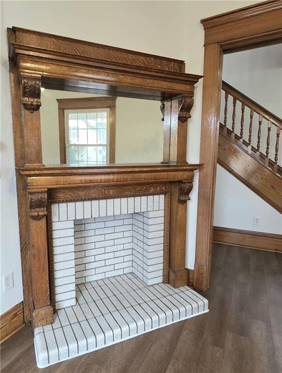 422 Beaver Street Wampum, PA 16157 - Photo 6 of 30 a view of wooden floor in a house