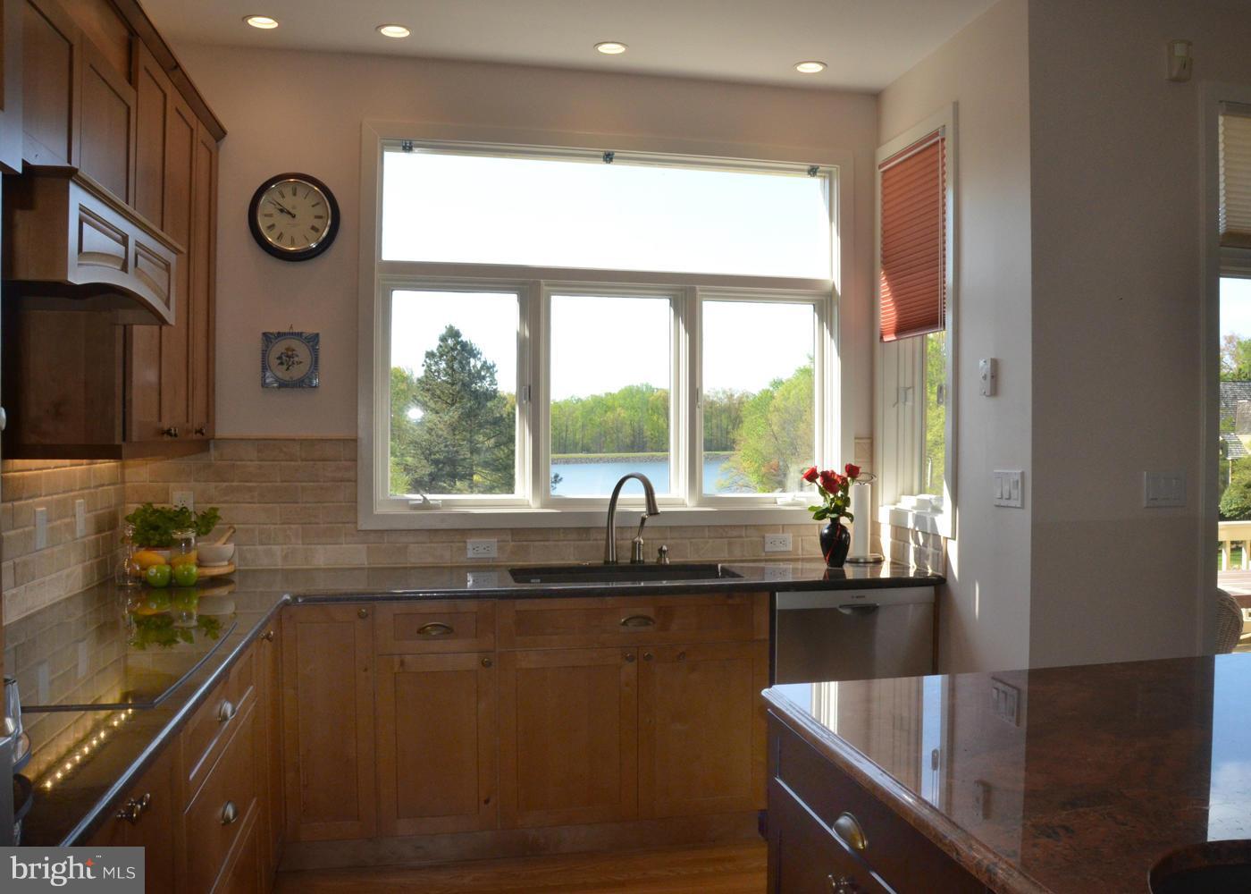 11510 Hemingway Drive Reston, VA 20194 - Photo 16 of 30 Lake views from kitchen, touch operated faucets