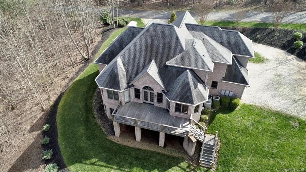 188 Timberlake Road Bostic, NC 28018 - Photo 44 of 48 an aerial view of a house with outdoor space and trees all around