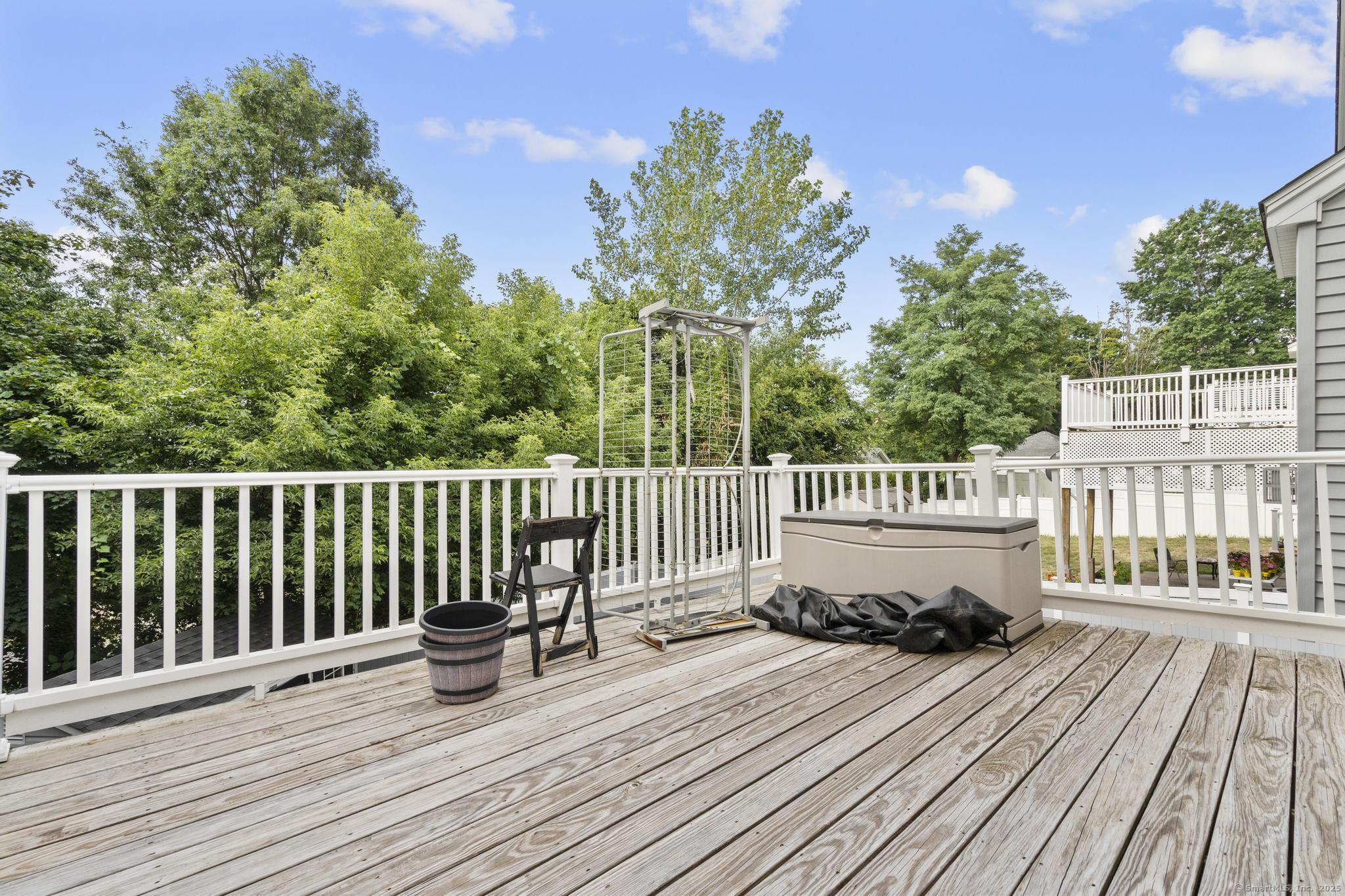 55 Allen Street New Britain, CT 06053 - Photo 36 of 40 a balcony with view of trees in the background