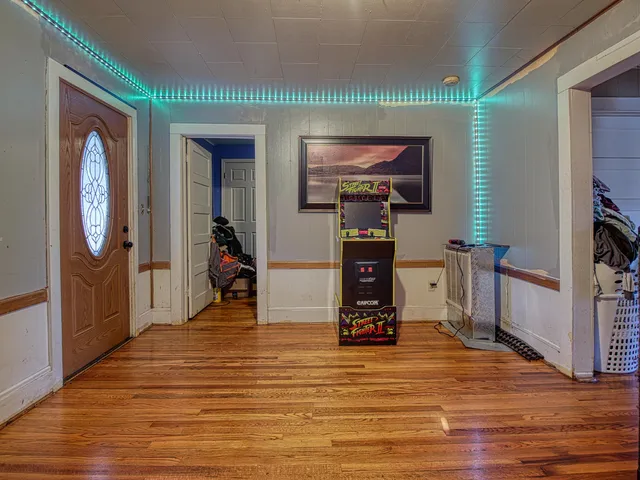 a view of a living room