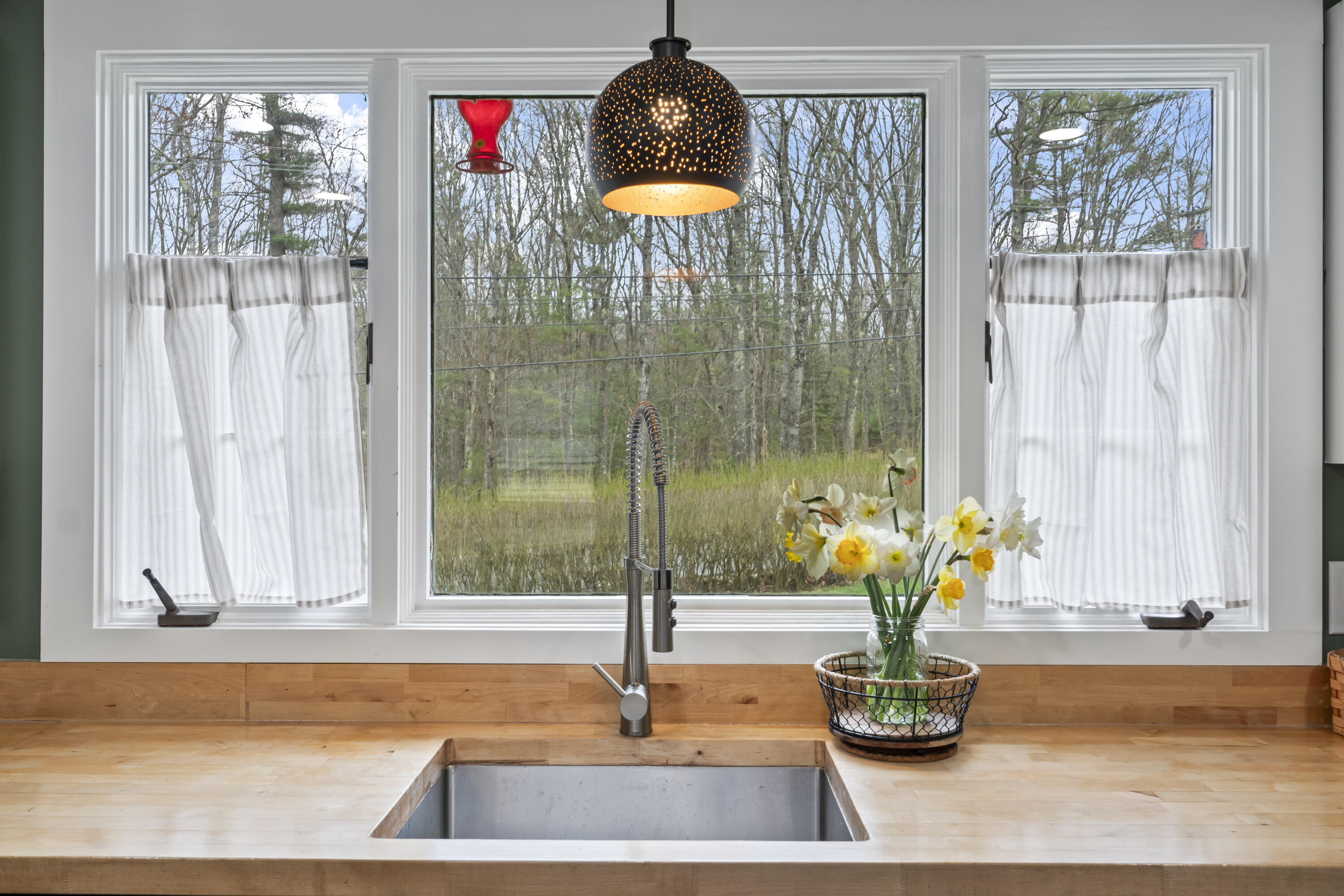 326 George Wright Road Woolwich, ME 04579 - Photo 20 of 51 Kitchen Window View