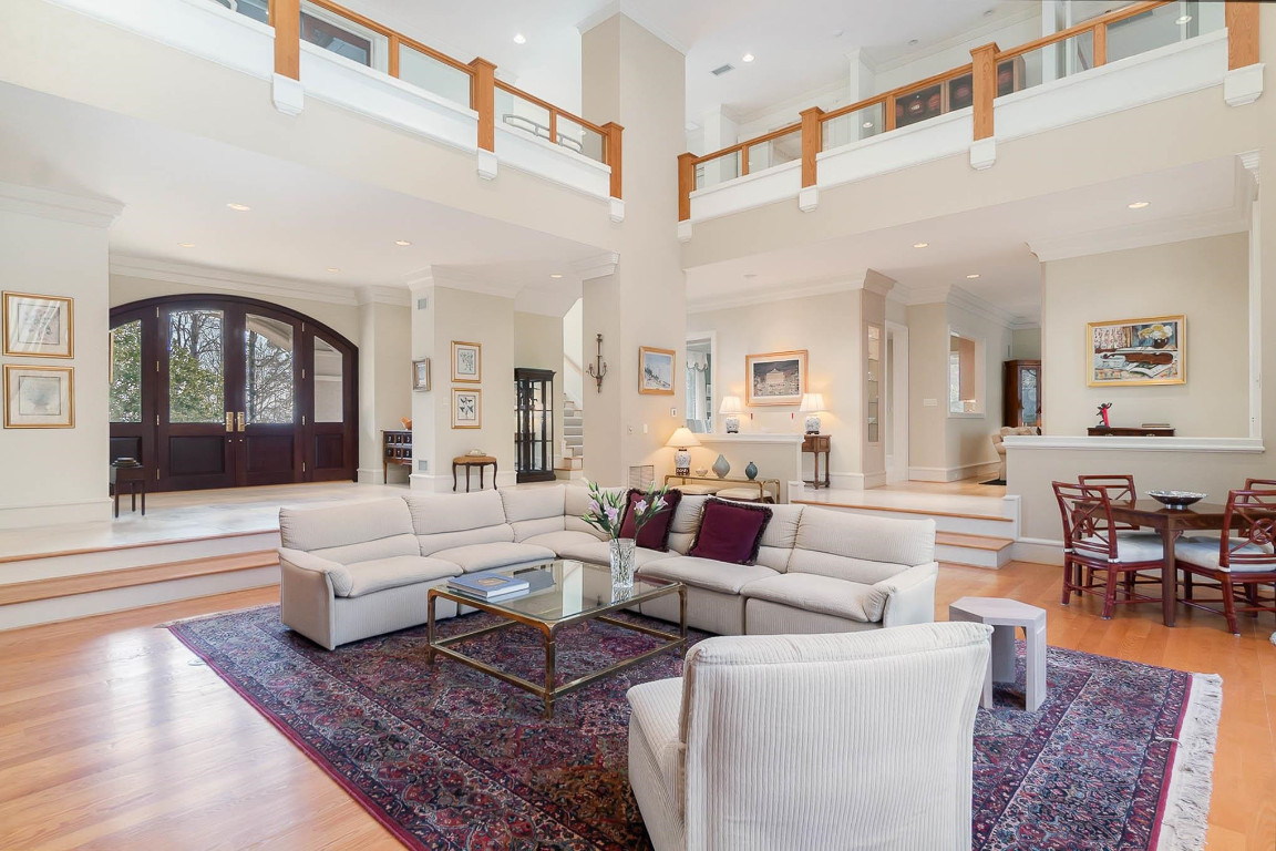 24107 Cherry Drive Chapel Hill, NC 27517 - Photo 7 of 46 a living room with furniture and a large window