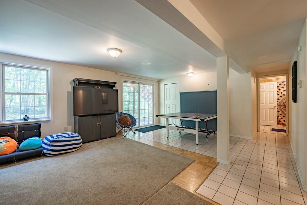 101 Shepard Road Sturbridge, MA 01566 - Photo 29 of 42 a living room with furniture and a flat screen tv