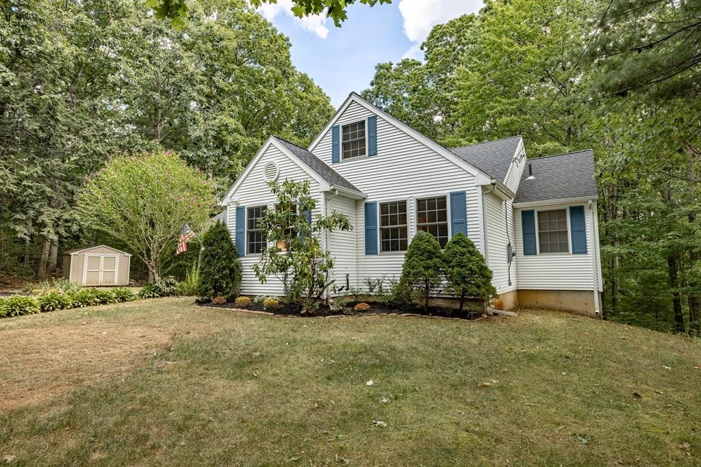 101 Shepard Road Sturbridge, MA 01566 - Photo 37 of 42 a view of a house with backyard and garden
